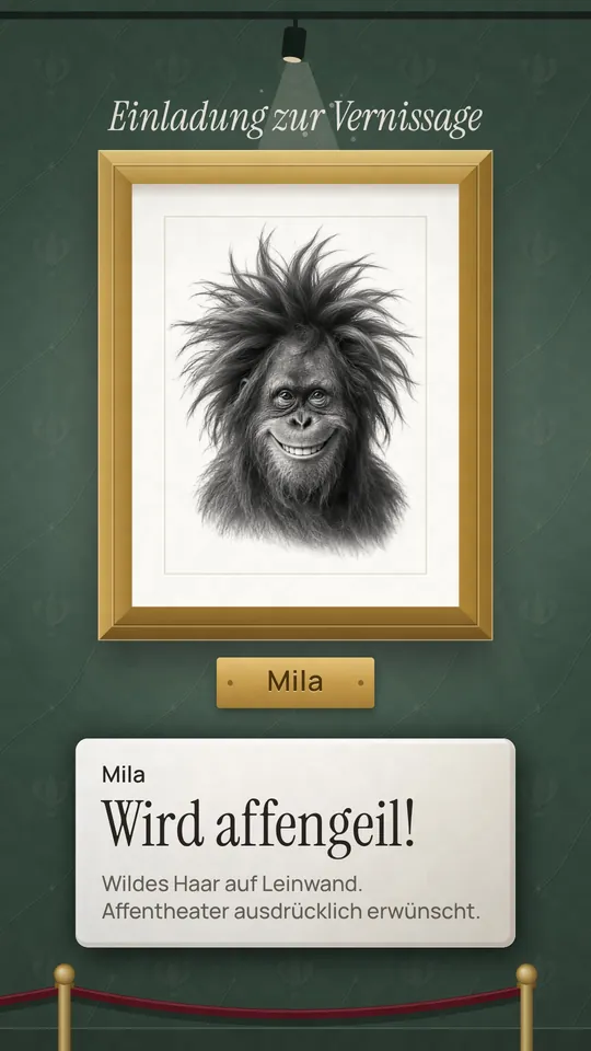Vorschau: Orang-Utan · Wird affengeil!